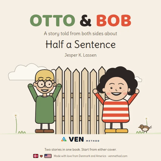 Back cover, Half a Sentence (Otto’s side)