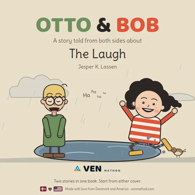 Back cover, The Laugh (Otto’s side)