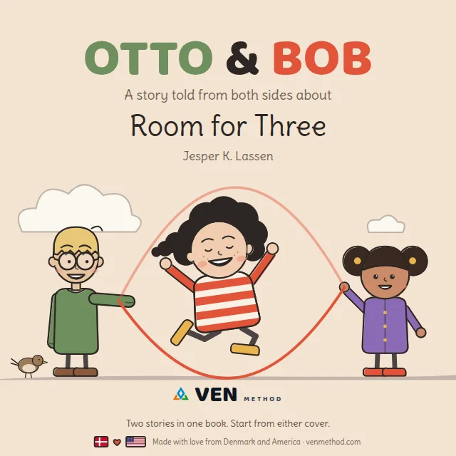 Back cover, Room for Three (Otto’s side)