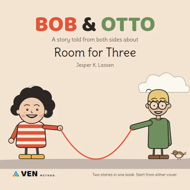 Front cover of Room for Three (Bob’s side)