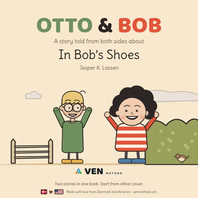Back cover, In Bob’s Shoes (Otto’s side)