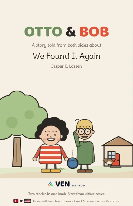 Back cover: OTTO & BOB, We Found It Again