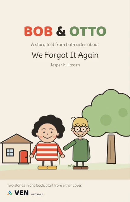 Front cover: BOB & OTTO, We Forgot It Again